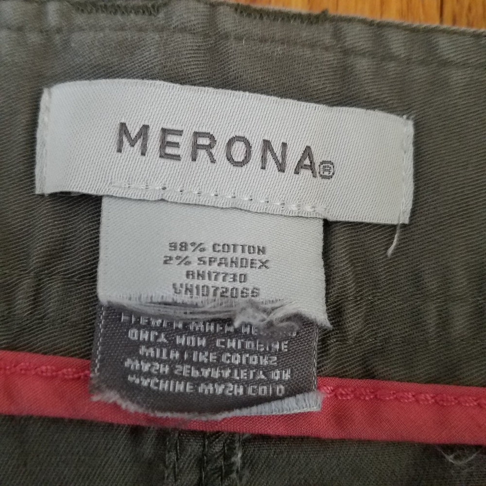 Green Cargo Skirt - Picture 4 of 7